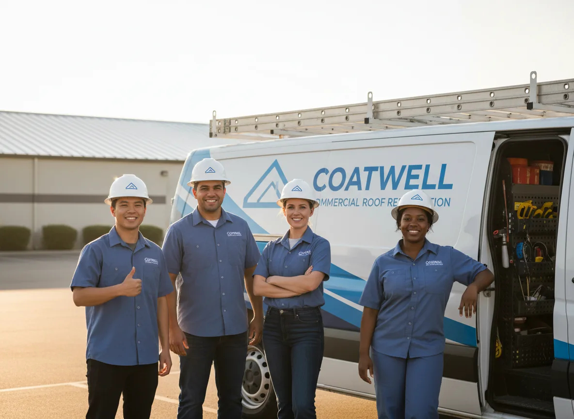 Commercial roof coating company in Denair, CA